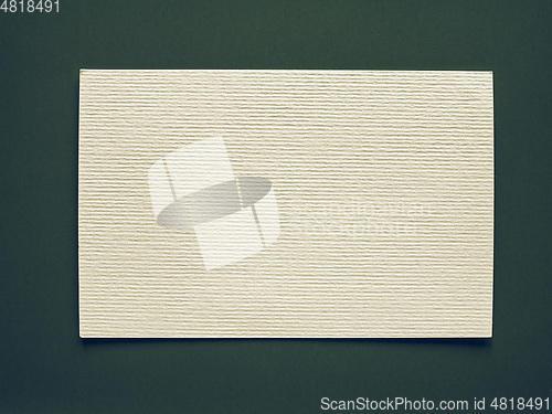 Image of Vintage looking Blank paper tag label