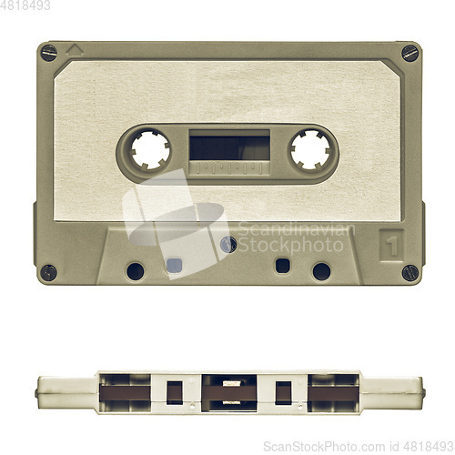 Image of Vintage looking Tape cassette