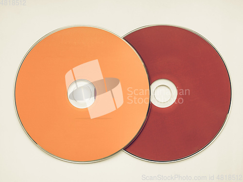 Image of Vintage looking CD or DVD