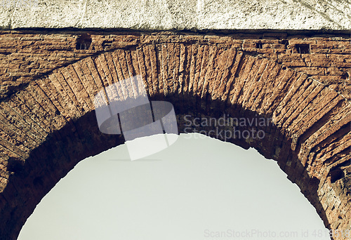 Image of Vintage looking Roman arch