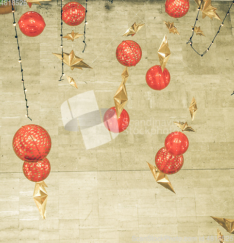 Image of Vintage looking Christmas bauble