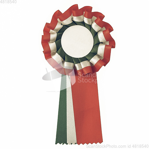 Image of Vintage looking Italian cockade