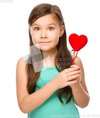 Image of Portrait of a little girl