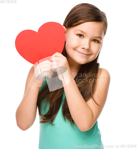 Image of Portrait of a little girl