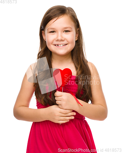 Image of Portrait of a little girl