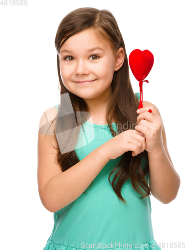 Image of Portrait of a little girl