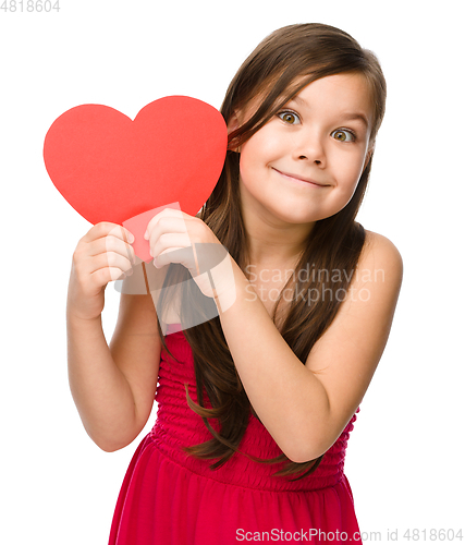 Image of Portrait of a little girl