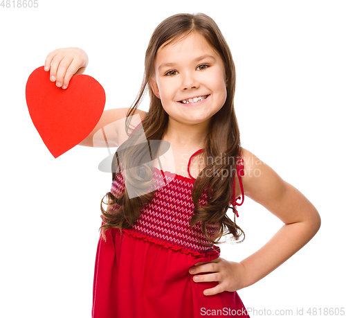 Image of Portrait of a little girl