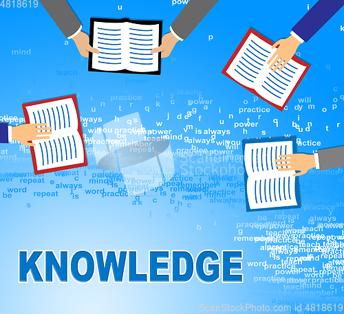 Image of Knowledge Books Show Know How And Wisdom