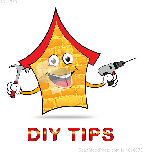 Image of Diy Tips Means Do It Yourself Tricks