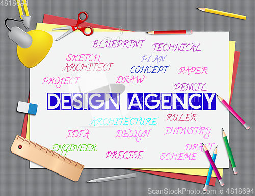 Image of Design Agency Means Artwork And Creative Services