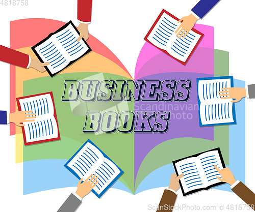 Image of Business Books Means Commerce Education And Information