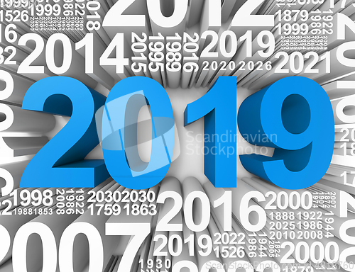 Image of Twenty Nineteen Shows 2019 Planner 3d Rendering