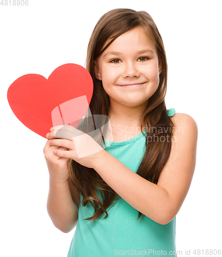 Image of Portrait of a little girl