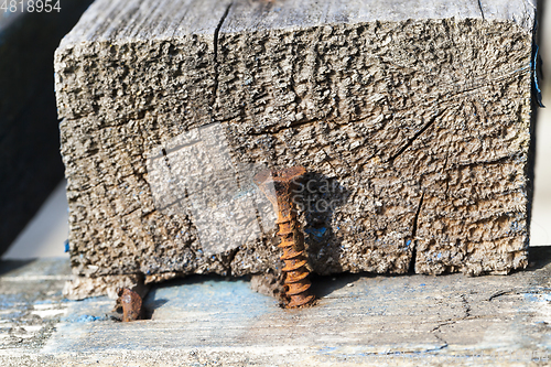 Image of Old wooden boards