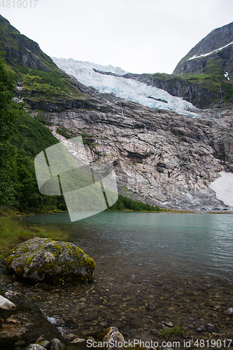 Image of Boyabreen Glacier, Fjaerland, Norway