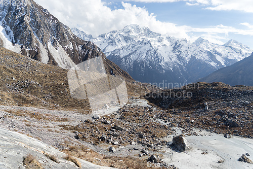 Image of Scenic view of Himalaya mountain in Nepal