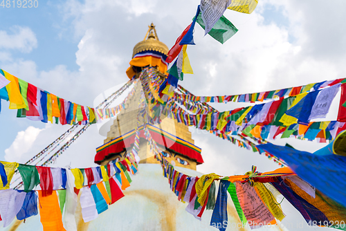 Image of Boudhanath Stupa in Kathmandu, Nepal