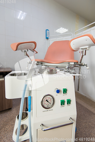 Image of Gynecological cabinet in modern clinic