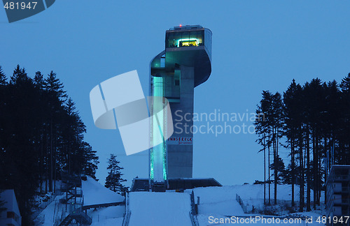 Image of Ski jump areal