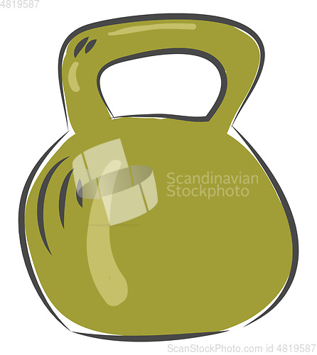 Image of Dumbbell for exercise workout equipment illustration basic RGB v