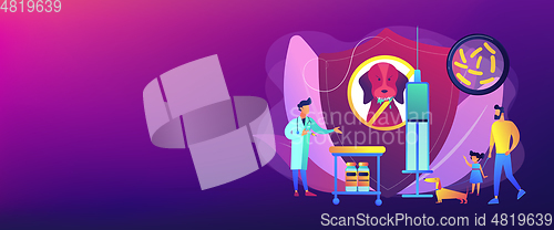 Image of Rabies and your pet concept banner header