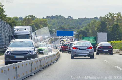 Image of highway scenery in Southern Germany