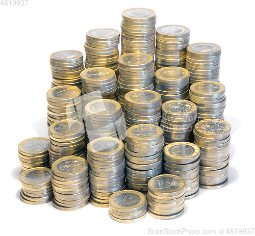 Image of lots of euro coins