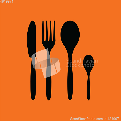 Image of Silverware set icon