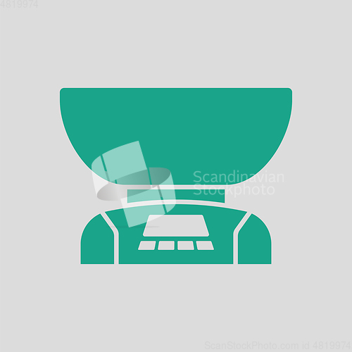 Image of Kitchen electric scales icon