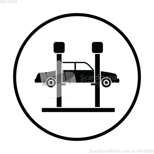 Image of Car lift icon