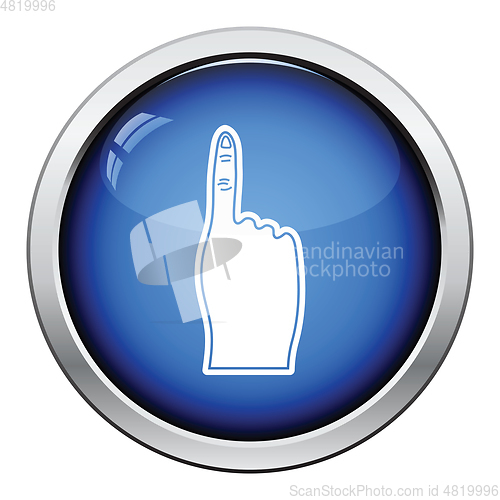 Image of Fans foam finger icon