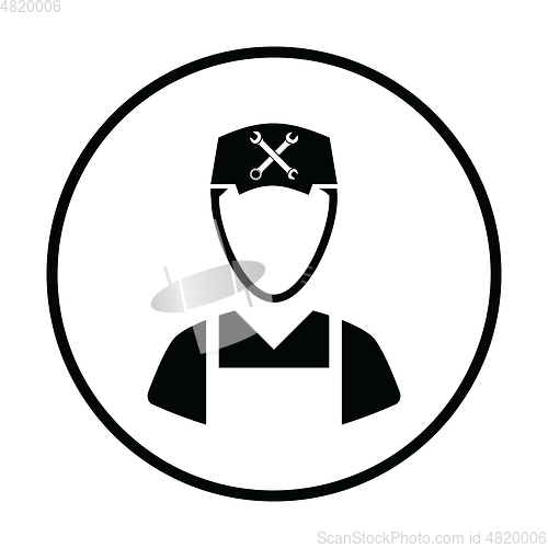 Image of Car mechanic icon