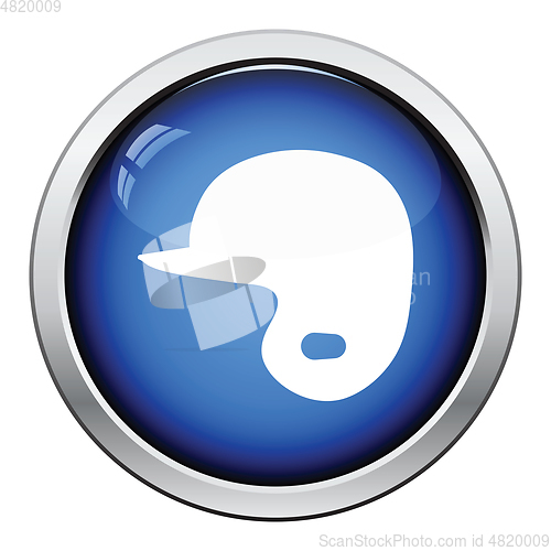 Image of Baseball helmet icon