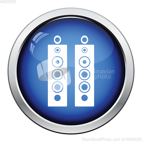 Image of Audio system speakers icon