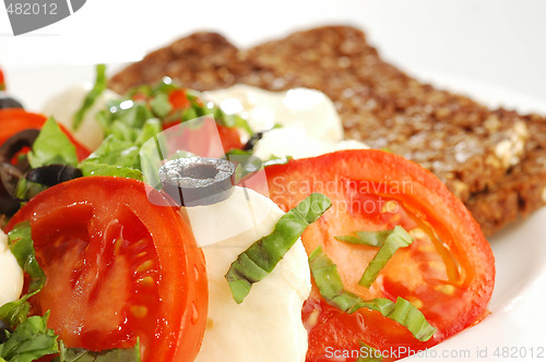 Image of Tomatoes with mozzarela