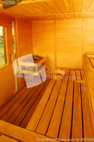 Image of In sauna