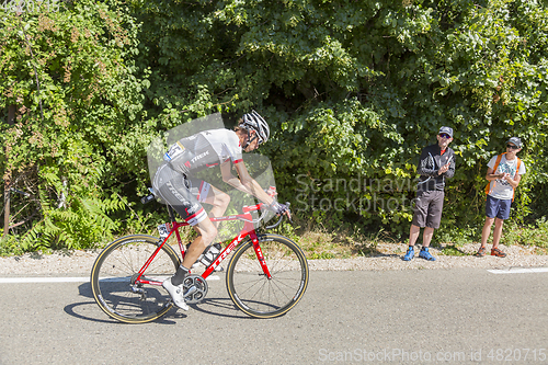 Image of The Cyclist Frank Schleck on Mont Ventoux - Tour de France 2016