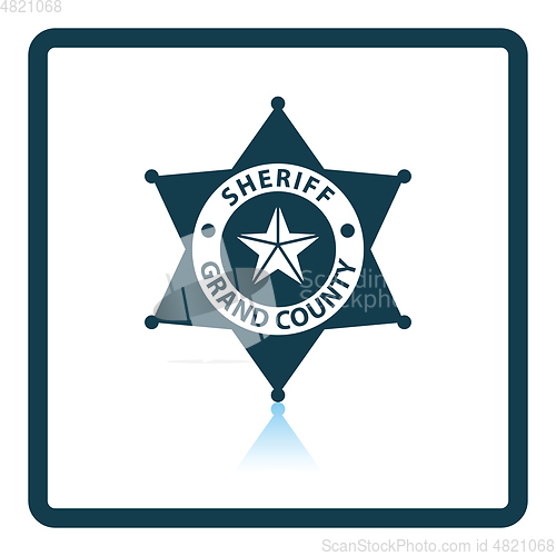 Image of Sheriff badge icon