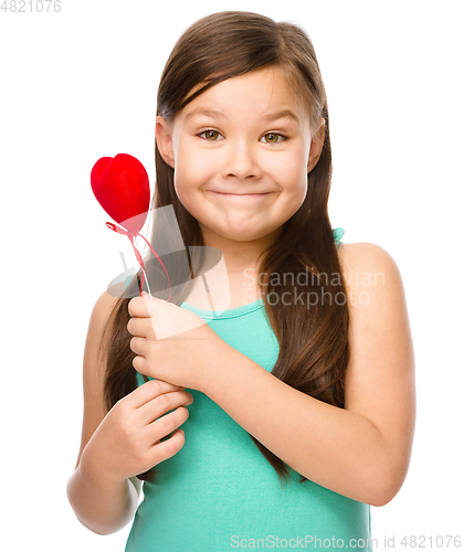 Image of Portrait of a little girl