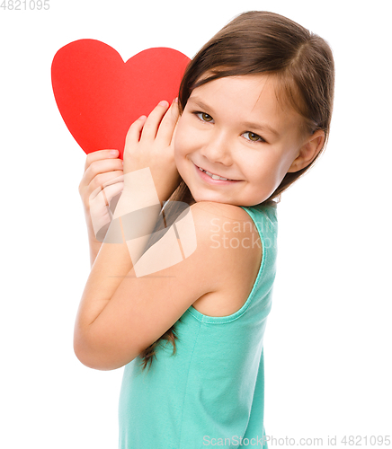 Image of Portrait of a little girl