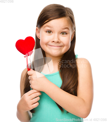 Image of Portrait of a little girl