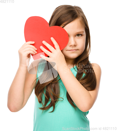 Image of Portrait of a little girl