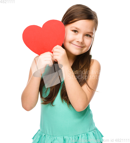 Image of Portrait of a little girl