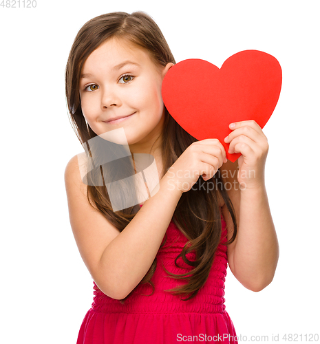 Image of Portrait of a little girl