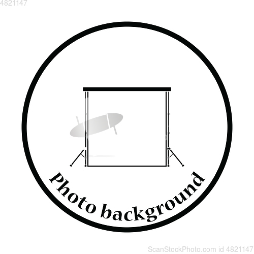 Image of Icon of studio photo background