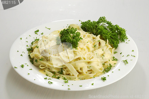 Image of Pasta with cheese sauce