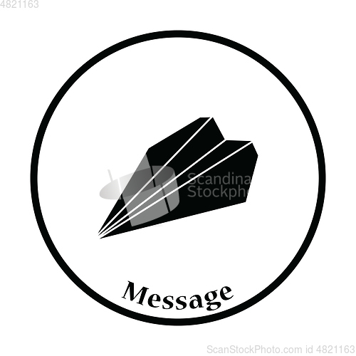 Image of Paper plane icon