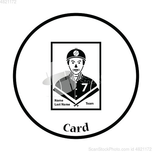 Image of Baseball card icon