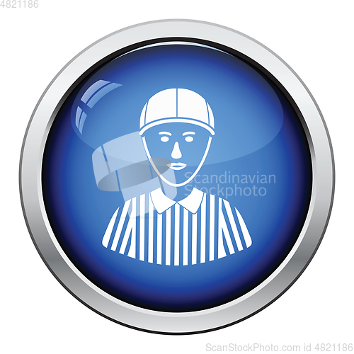 Image of American football referee icon